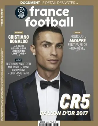 A revista "France Football"