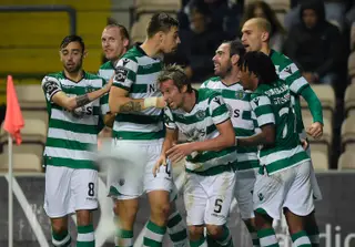 Fábio Coentrão estreou-se a marcar com a camisola do Sporting