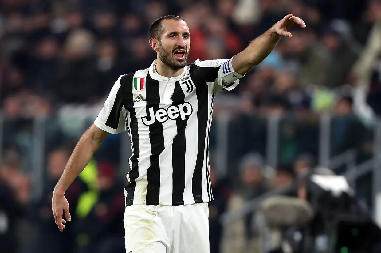 Giorgio Chiellini, central italiano da Juventus