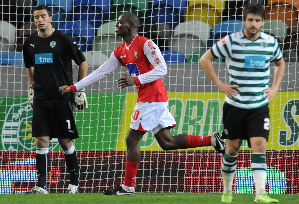 O colombiano Wason Rentería chegou à Europa através do FC Porto, em 2006/07, mas seria mais feliz durante o empréstimo ao Sp. Braga, em 2009/10