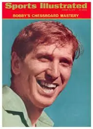 Fischer na capa da Sports Illustrated depois do título mundial de 72