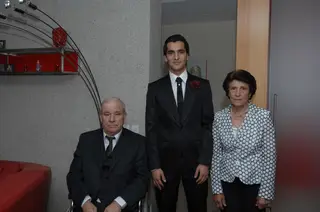 Custódio com os avós