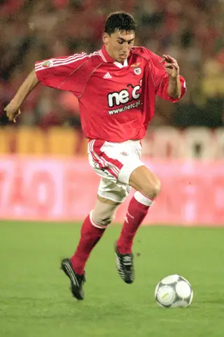 João Tomás com a camisola do Benfica