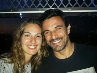 Delfim e a mulher Susana com quem casou em Outubro de 1998