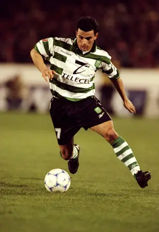 Delfim já como jogador do Sporting