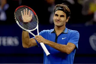 Assim era Roger Federer em outubro de 2012, na última vez em que tinha ocupado o primeiro lugar do ranking ATP