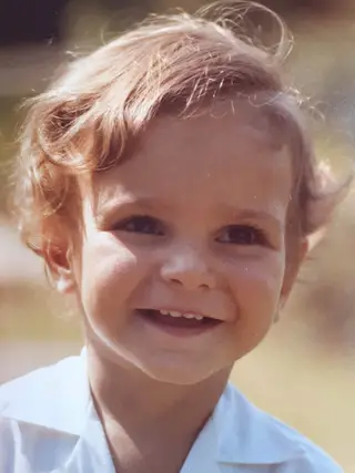 Ricardo Sousa com três anos