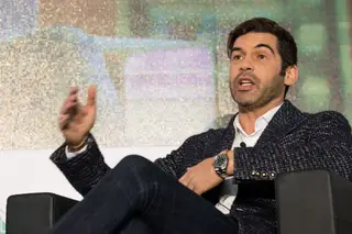 Paulo Fonseca foi um dos oradores da edição de 2018 do Fórum do Treinador, organizado pela Associação Nacional de Treinadores de Futebol