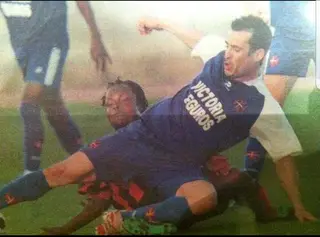 Marco também jogou no Belenenses, antes de partir para a Grécia