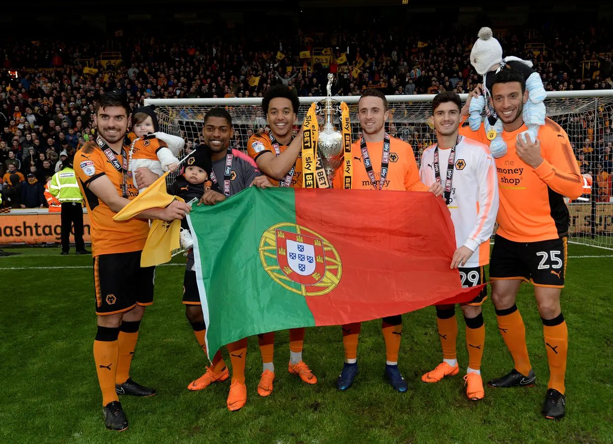 Ruben Neves, Ivan Cavaleiro, Helder Costa, Diogo Jota, Ruben Vinagre e Roderick Miranda