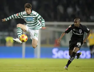 Bruno Pererinha já como jogador do Sporting