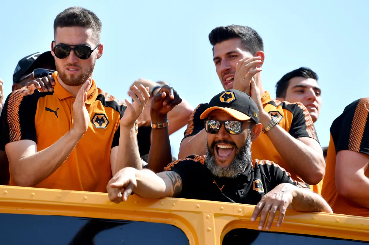 A felicidade estampada na cara de Nuno Espírito Santo
