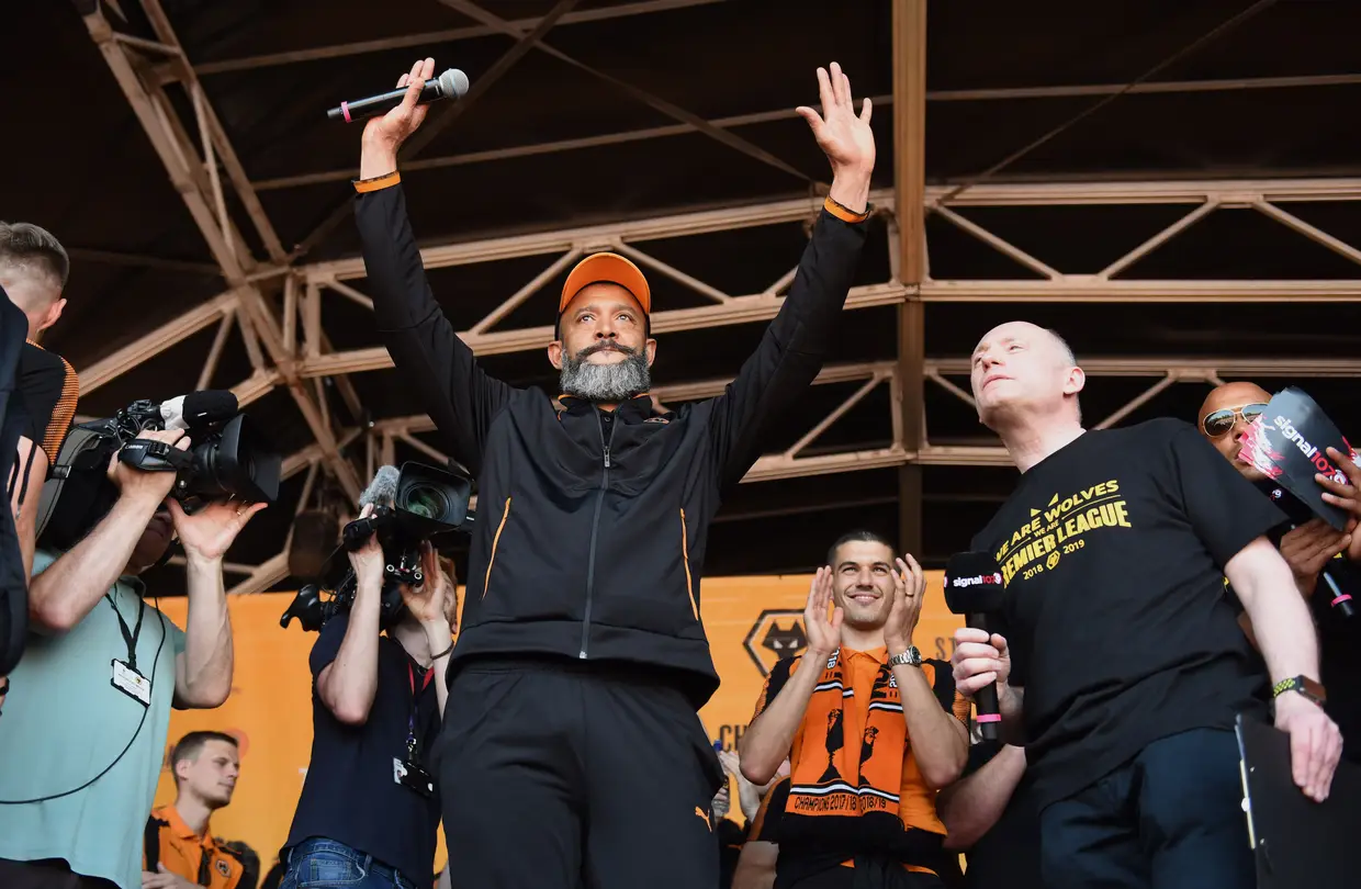 Nuno Espírito Santo saúda dos adeptos