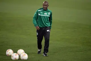 Oceano já como treinador do Sporting