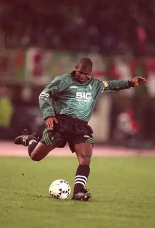 Oceano, no Sporting, em novembro de 1995