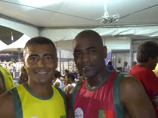 Oceano com o brasileiro Romário