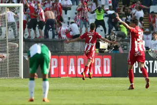 Guedes marcou os dois golos do Aves na final da Taça de Portugal 2017/18