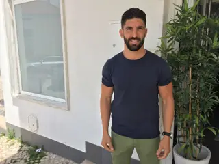 Bruno Aguiar esta semana, depois da entrevista a Trbuna