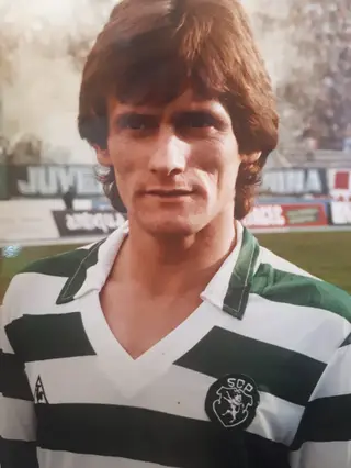 António Sousa foi jogador do Sporting duas épocas, de 1984 a 1986