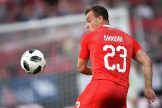 Xherdan Shaqiri, jogador do Stoke City (Inglaterra)