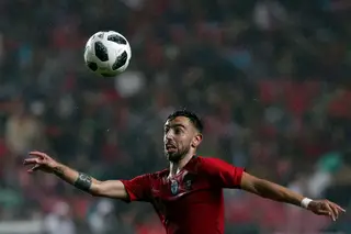 Bruno Fernandes, jogador do Sporting (que entretanto apresentou rescisão com o clube, alegando justa causa...)