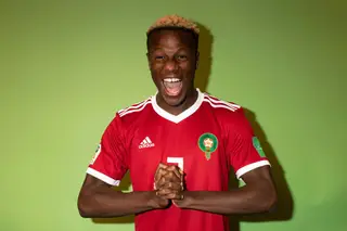 Hamza Mendyl, internacional marroquino