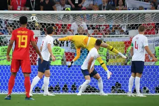 O golo do belga Januzaj frente à Inglaterra, na última jornada da fase de grupos