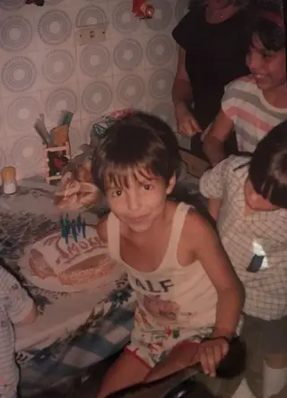 Danny na festa do seu 6º aniversário