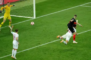 O golo de Perisic que empatou o jogo