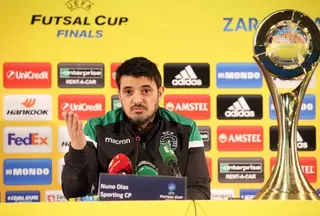 Nuno Dias levou três vezes o Sporting à Final Four da UEFA Futsal Cup