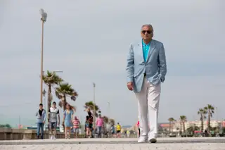 Manuel José na semana em que deu a entrevista, em Espinho
