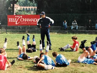 Rui Águas abriu uma escola de futebol quando acabou a carreira de jogador