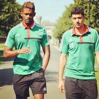 Hélio (à direita) com o cunhado Dossa Junior