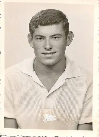 António Simões com 15 anos
