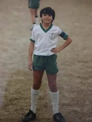 Mário Silva começou a praticar futebol no Clube do Bom Pastor