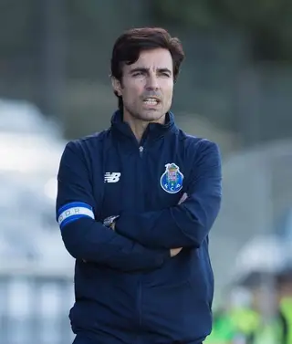 A dar um treino no FCP