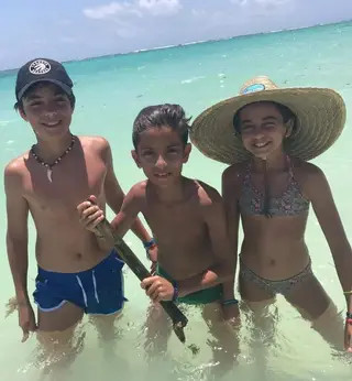 Os trigémeos de Mário silva. Martim, Miguel e Matilde
