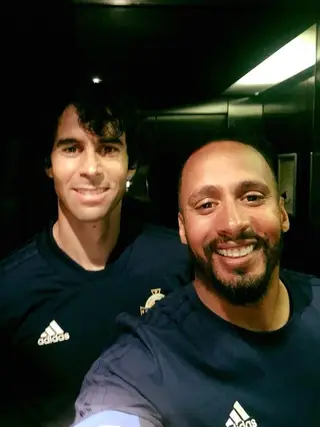 Armando Sá com Tiago