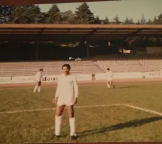 José Morais com 18 anos, quando jogava no U. Leiria