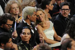 Abel Xavier e Oceana Basílio