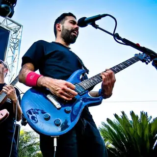 O músico João, irmão de Vasco Faísca