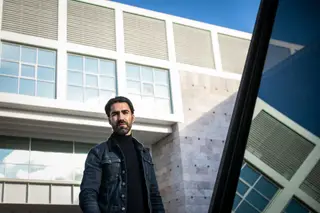 Vasco Faísca no dia em que deu a entrevista a Tribuna