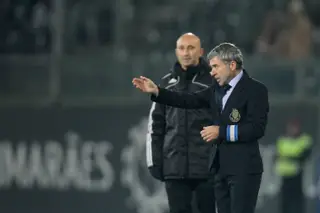 Na época 2015/2016 Rui Barros teve de assumir o comando do FCP num jogo com o V. Guimarães