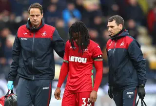 Os seis meses em Swansea foram pejados de lesões