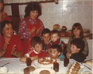 A festa do 6º aniversário de Gaspar