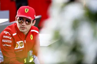 Charles Leclerc, o segundo piloto mais jovem de sempre da Ferrari