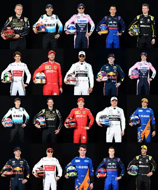 Aí estão eles todos: os 20 pilotos das 10 equipas da temporada 2019 da F1