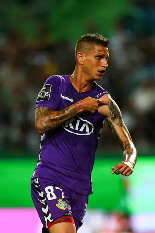 Zequinha já marcou pelo V. Setúbal esta época e dedicou o golo ao seu pai, cuja imagem tem tatuada no braço