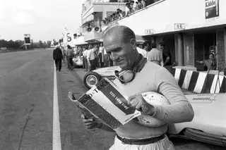 Giuseppe Farina em Itália, em 1955