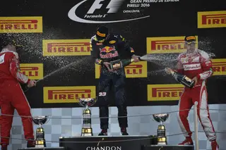 Max Verstappen no GP da Catalunha, em 2016